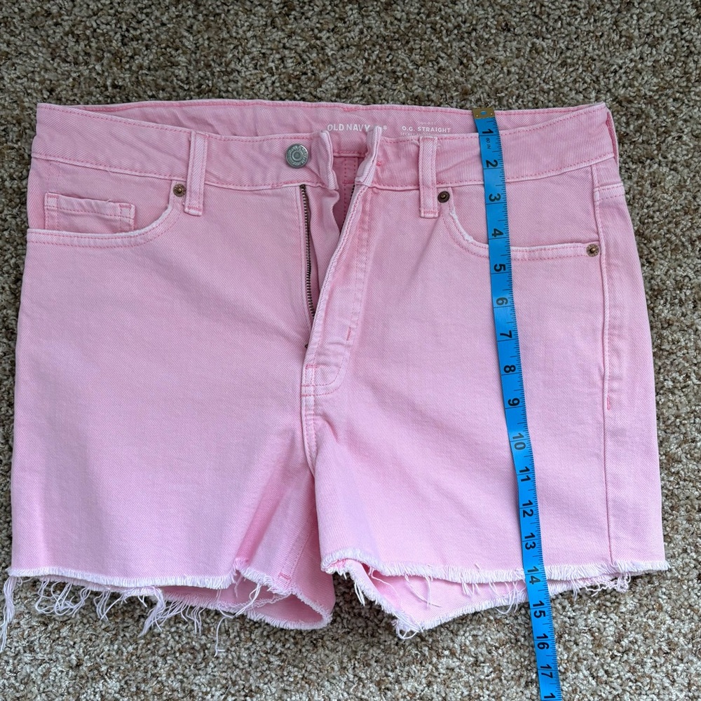Old Navy Light Pink Jean Shorts
